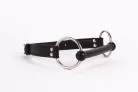 Calf Softy Leather Top and Lamb Leather padding with Silicone Mouth Piece Black
