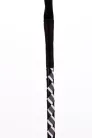 Leather Stick with Neon Strip and Nubuck Leather Top White