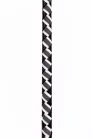 Leather Stick with Neon Strip and Nubuck Leather Top White