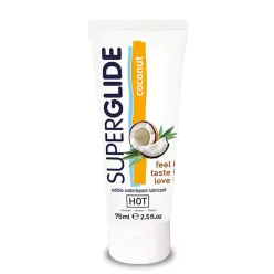 HOT Superglide lubricant waterbased - COCONUT 75 ml