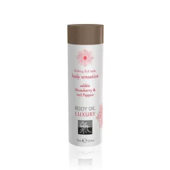 Luxury body oil  - Strawberry & Red Pepper 75ml