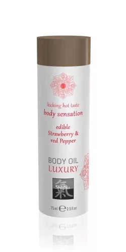 Luxury body oil  - Strawberry & Red Pepper 75ml