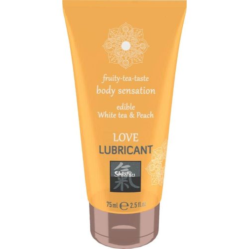 Love Lubricant edible - White Tea & Peach 75ml