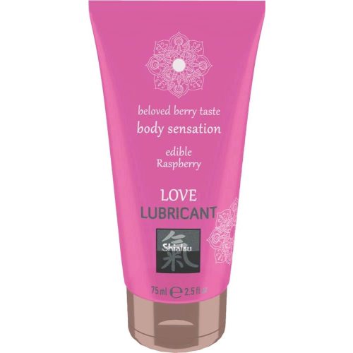 Love Lubricant edible - Raspberry 75ml