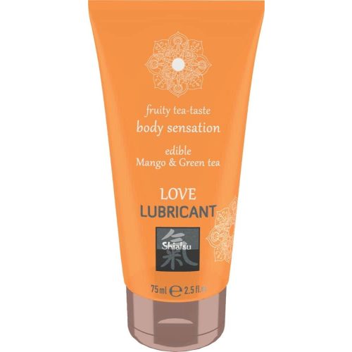 Love Lubricant edible - Mango & Green Tea 75ml