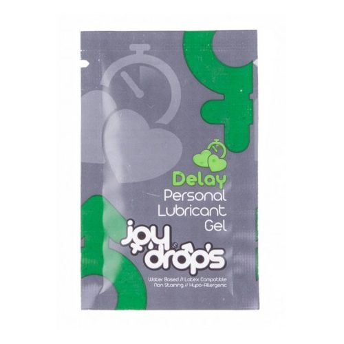 JoyDrops Delay Personal Lubricant Gel - 5 ml 