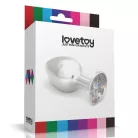 Rosebud Classic Metal Plug S Clear