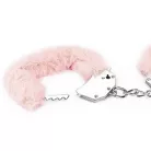 Fetish Pleasure Fluffy Hand Cuffs Pink