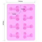 Pecker Chocolate/Ice Tray AS PIC