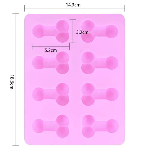 Pecker Chocolate/Ice Tray AS PIC
