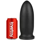 9" King Sized Anal Bomber Black