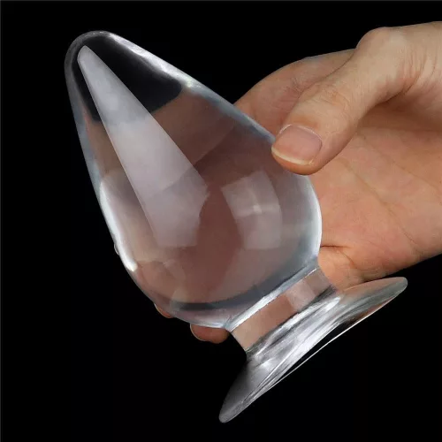 4.5''  Flawless Clear Anal Plug