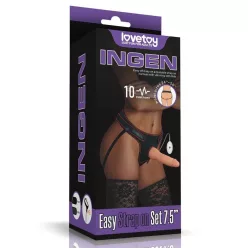 Vibrating Easy Strapon Set 7.5''