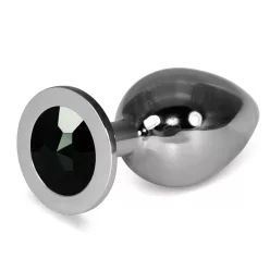 Rosebud Classic Metal Plug L Black_B15O50_3