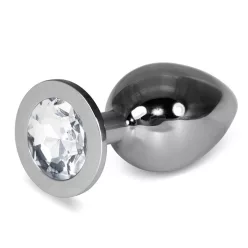 Rosebud Classic Metal Plug L Clear_B15O50_3
