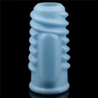 Vibrating Spiral Knights Ring Blue
