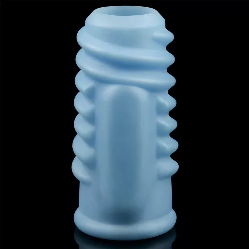Vibrating Spiral Knights Ring Blue