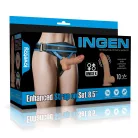 Vibrating Enhanced Strap on Set 8.5'' XS/S/M