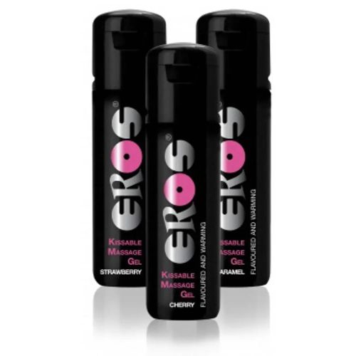 EROS Pleasure - Kissable Massage Gel Warming - CARAMEL - 100ml