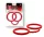 SEX EXTRA - SILICONE CUFFS RED_B0O25_4