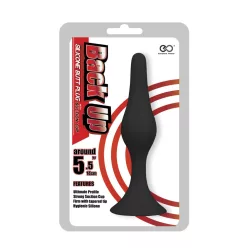 Back Up 5.5" Silicone Butt Plug w/Suction Cup