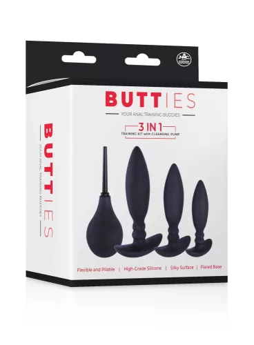 Butties 3 in 1 Training Kit With Cleasing Pump