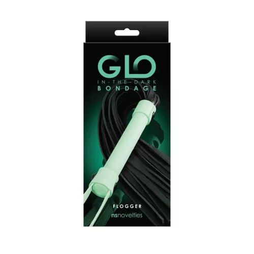 GLO Bondage - Flogger - Green_B15O25_2