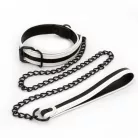 GLO Bondage - Collar and Leash - Green_B0O25_2