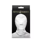 Fetish & Fashion - Zippered Mouth Hood - White - Alternate Package