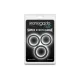 Renegade - 3pc Slim Rings - Black