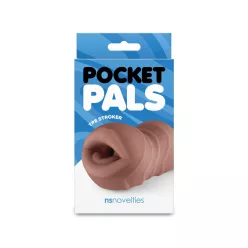 Pocket Pals - Mouth Stroker - Brown