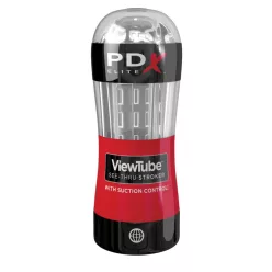 Viewtube See-Thru Stroker Red/Clear