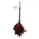 Frisky Feather Duster  Red/Black