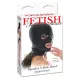 Spandex 3 Hole Hood Black
