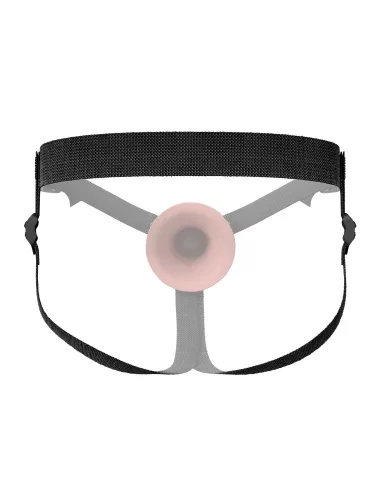 9" Silicone Hollow Strap-On Dual Density