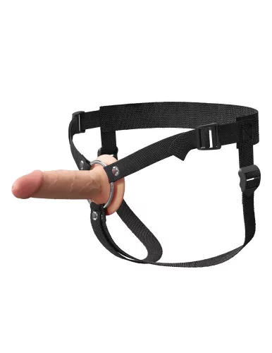 5" Silicone Hollow Strap-On Dual Density