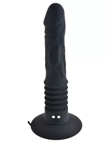 Vibrating Ass Fucker  Black