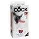 Strap on Harness with 6" Cock  Light