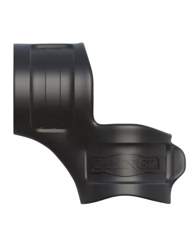 Mr. Big Cock Ring And Ball Stretcher  Black