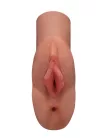 Perfect Pussy Double Stroker  Tan