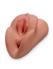 Perfect Pussy Double Stroker  Tan