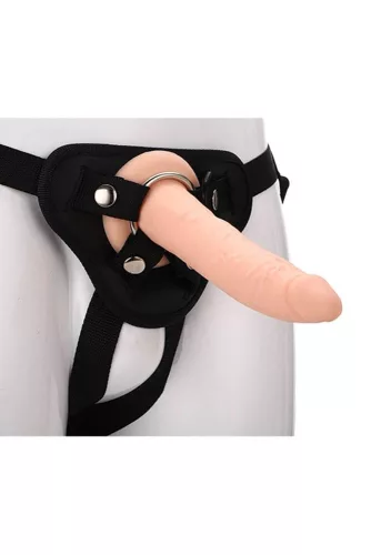 REALSTUFF STRAP ON REAL DILDO FLESH 1
