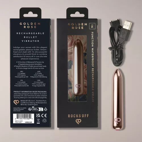 RO 90 Rechargeable bullet - Golden Rose