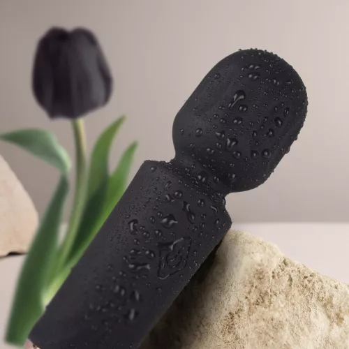 Rechargeable Mini Wand - Black Tulip