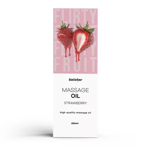 Massage Oil, 250 ml - Strawberry