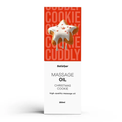 Massage Oil, 250 ml - Christmas Cookie