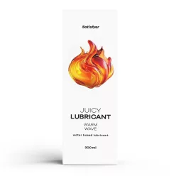 Juicy Lubricant, 300 ml (water) - Warm Wave