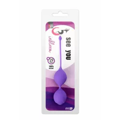 See You In Bloom Duo Balls 29 mm Purple