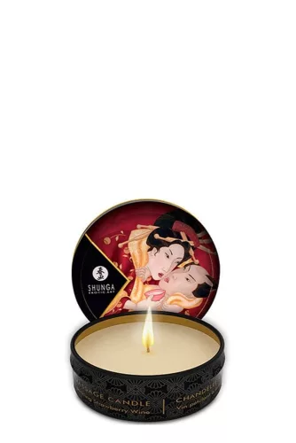 Mini Massage Candle 30ml/1oz Romance / Strawberry Spark.W.