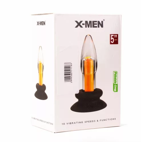 X-MEN 10 Speeds Vibrating Plug_B15O50_1